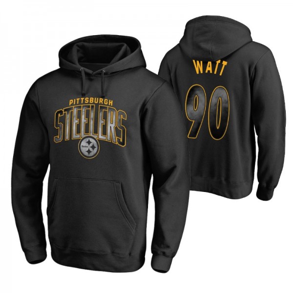 Men's Pittsburgh Steelers T.J. Watt Black Arch Smo...