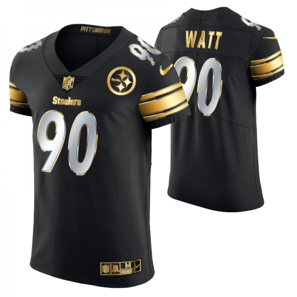 Pittsburgh Steelers T.J. Watt #90 Golden Edition B...