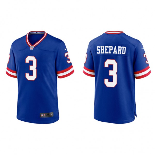 Sterling Shepard Giants Royal Classic Game Jersey