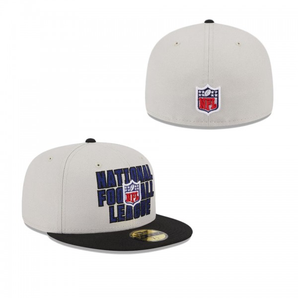 Men's Stone Black 2023 NFL Draft On Stage 59FIFTY ...