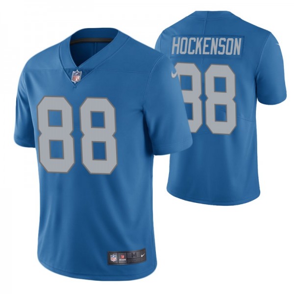 T.J. Hockenson Lions 2019 NFL Draft Blue Vapor Lim...