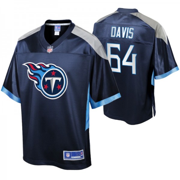 Men's Tennessee Titans Nate Davis Icon Navy Jersey