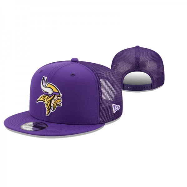 Minnesota Vikings Classic Trucker Purple 9FIFTY Hat