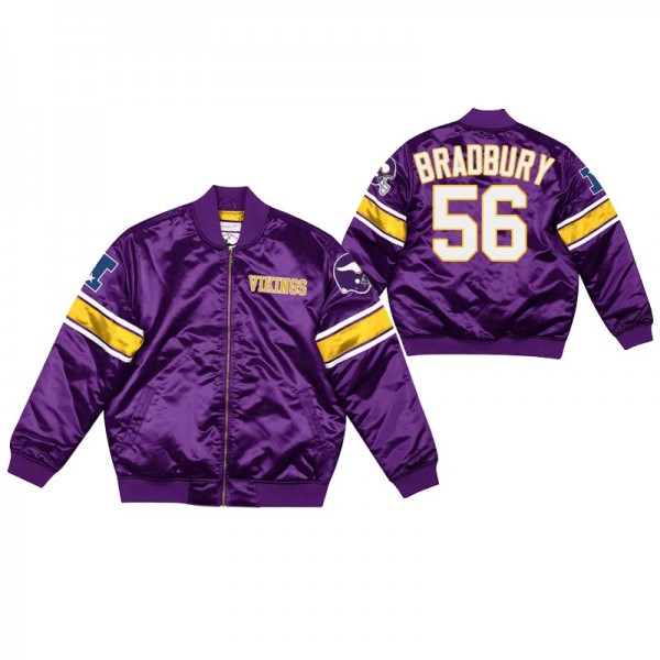 Garrett Bradbury Minnesota Vikings Purple Heavywei...