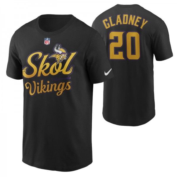 Nike Local Minnesota Vikings #20 Jeff Gladney Blac...