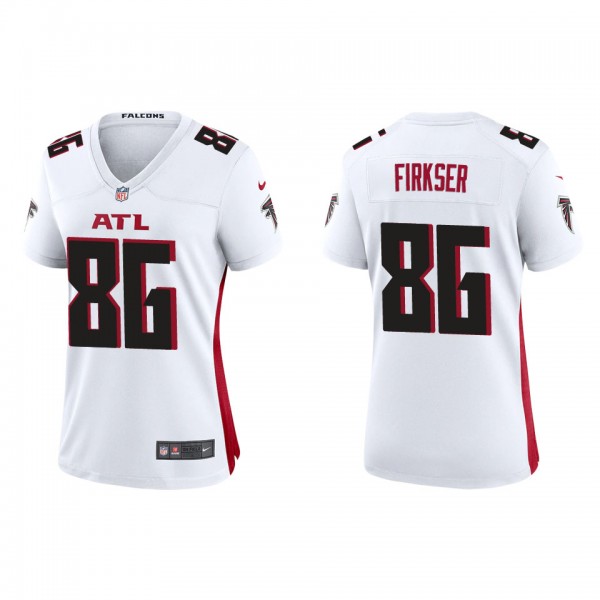 Women's Atlanta Falcons Anthony Firkser White Game...