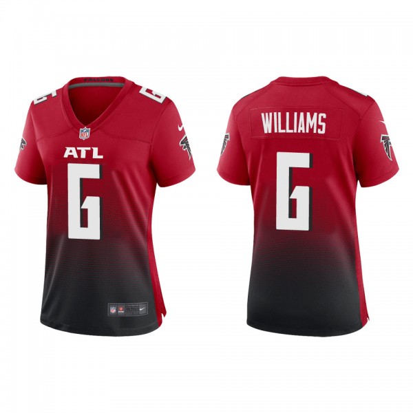Women's Atlanta Falcons Damien Williams Red Altern...