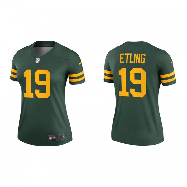 Women's Green Bay Packers Danny Etling Green Alternate Legend Jersey