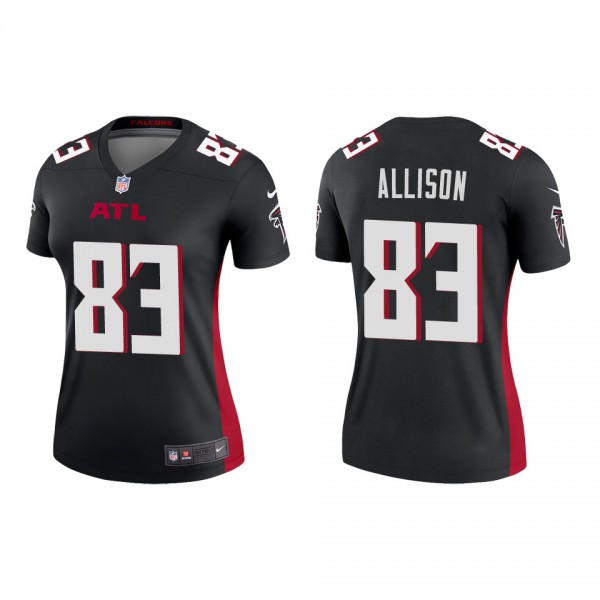 Women's Atlanta Falcons Geronimo Allison Black Leg...