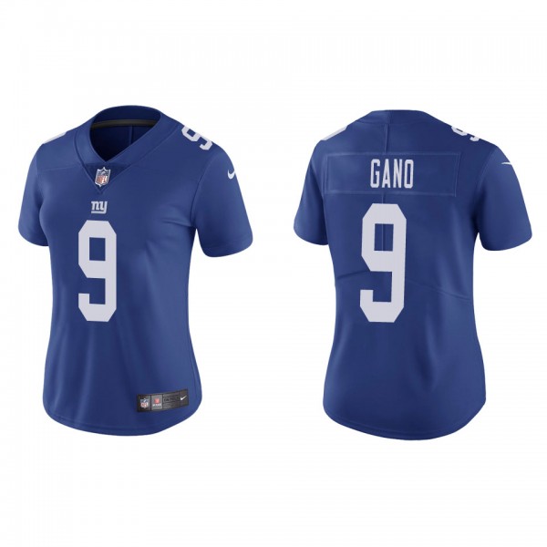 Women's New York Giants Graham Gano Royal Vapor Li...