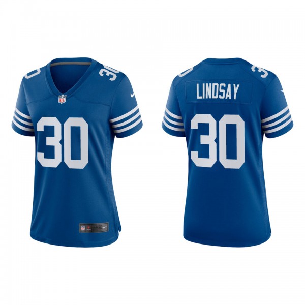 Women's Indianapolis Colts Phillip Lindsay Royal A...