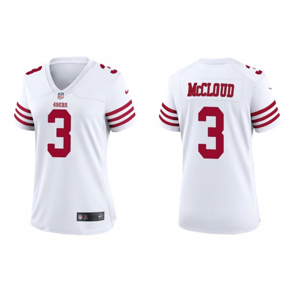Women's San Francisco 49ers Ray-Ray McCloud White Game Jersey