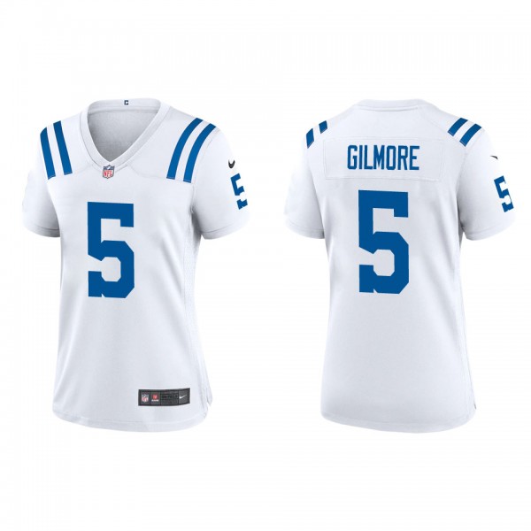 Women's Indianapolis Colts Stephon Gilmore White Game Jersey