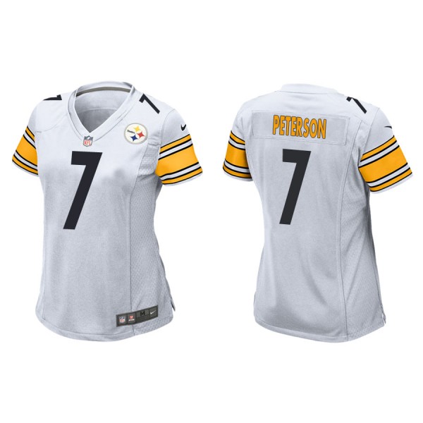 Women's Pittsburgh Steelers Patrick Peterson White...