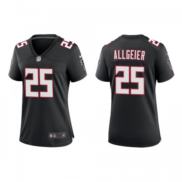 Women's Atlanta Falcons Tyler Allgeier Black Throw...