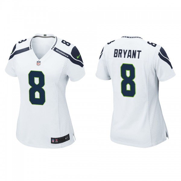 Women's Seattle Seahawks Coby Bryant White Game Je...