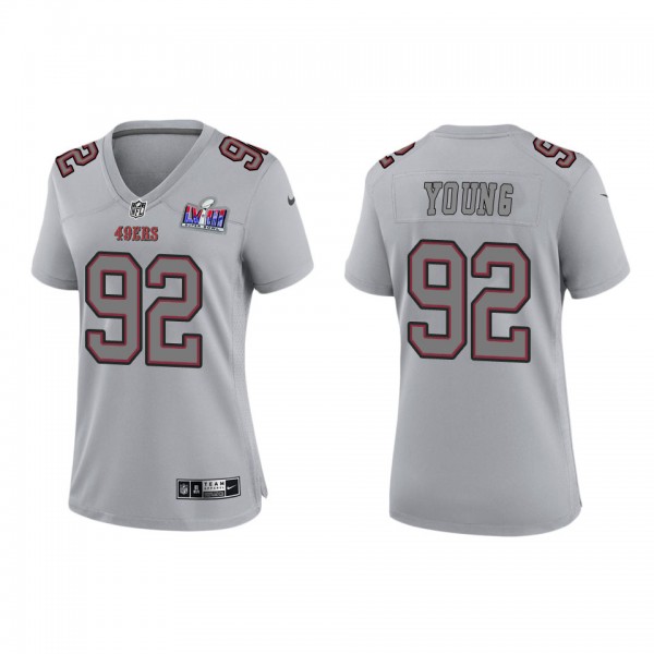 Women's Chase Young San Francisco 49ers Gray Super...