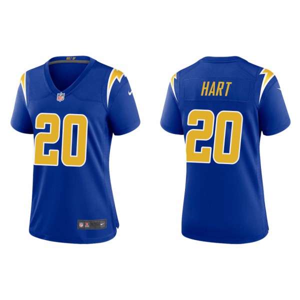 Women's Cam Hart Los Angeles Chargers Royal Altern...
