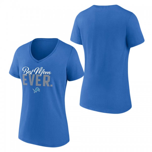 Women's Detroit Lions Fanatics Branded Blue Best M...