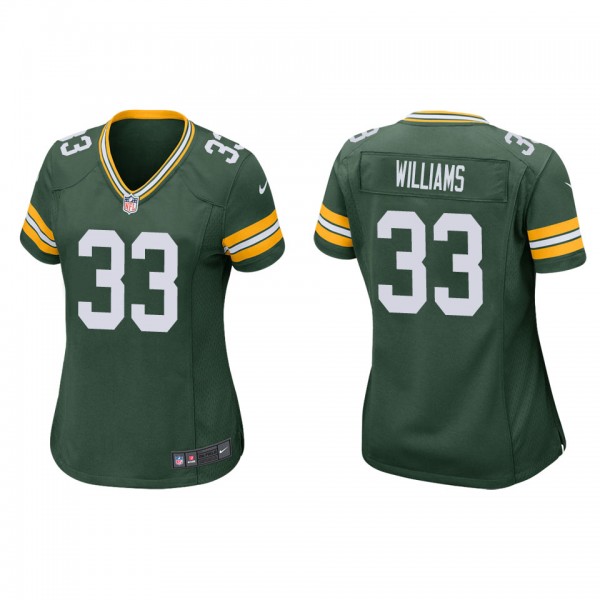 Women's Evan Williams Green Bay Packers Green Game Jersey