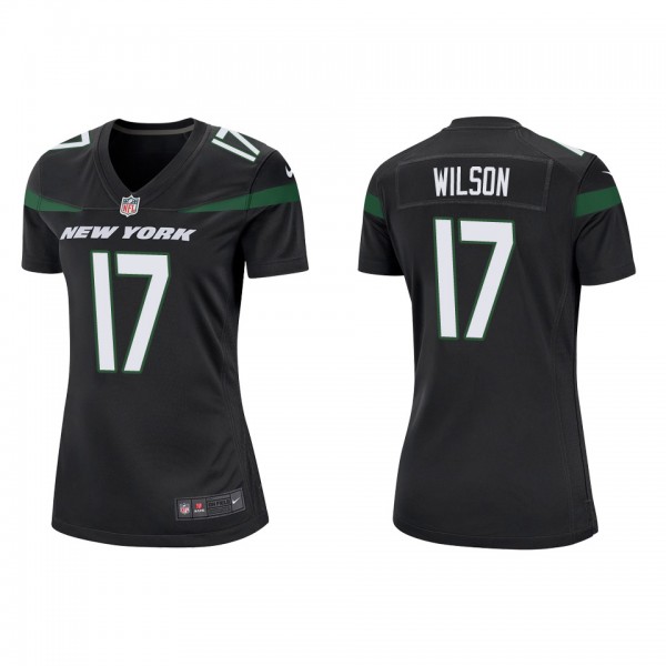 Women's New York Jets Garrett Wilson Black 2022 NF...