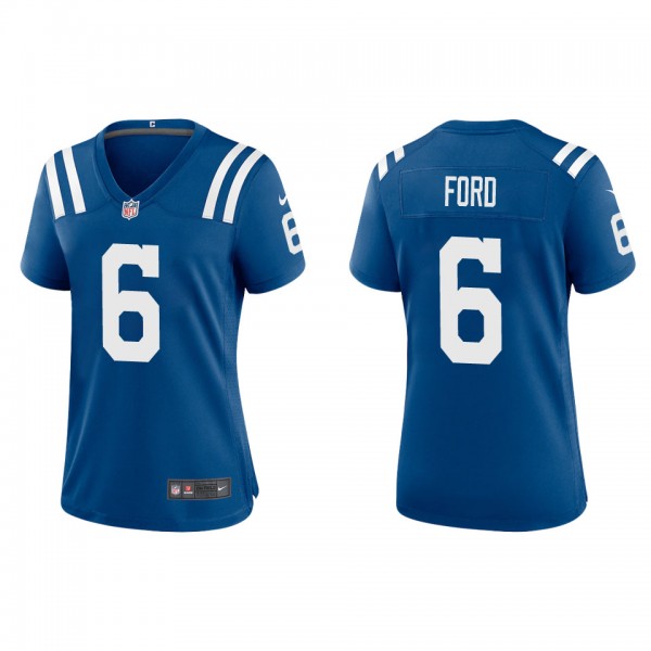 Women's Indianapolis Colts Isaiah Ford Royal Game ...