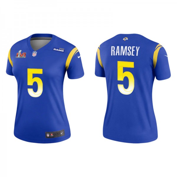 Women's Los Angeles Rams Jalen Ramsey Royal Super ...