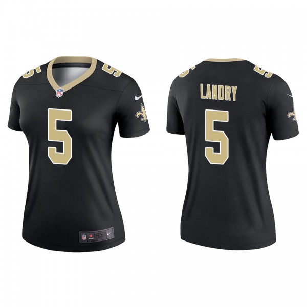 Women's New Orleans Saints Jarvis Landry Black Leg...
