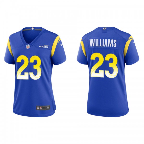 Women's Los Angeles Rams Kyren Williams Royal 2022...