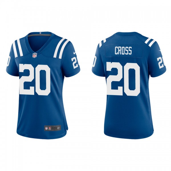 Women's Indianapolis Colts Nick Cross Royal 2022 N...