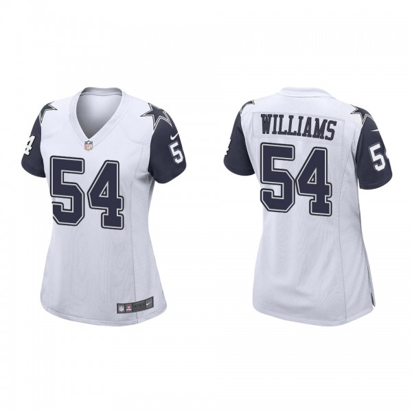 Women's Dallas Cowboys Sam Williams White 2022 NFL...