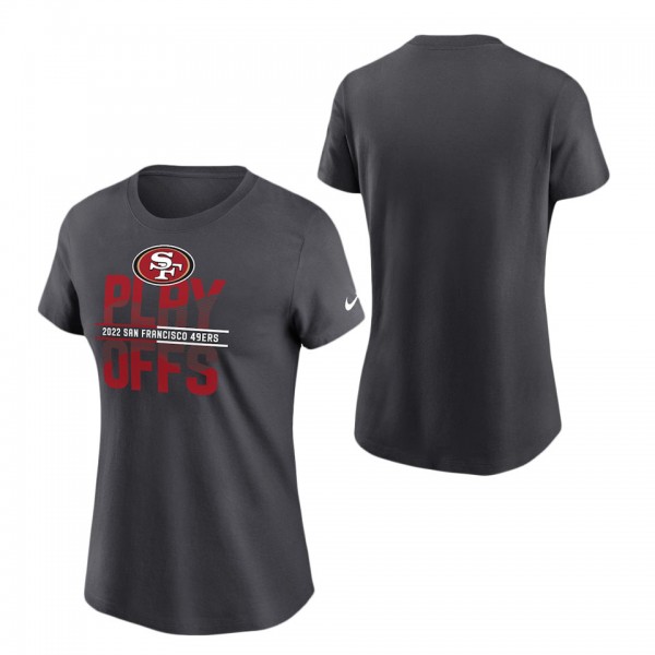 Women's San Francisco 49ers Nike Anthracite 2022 N...