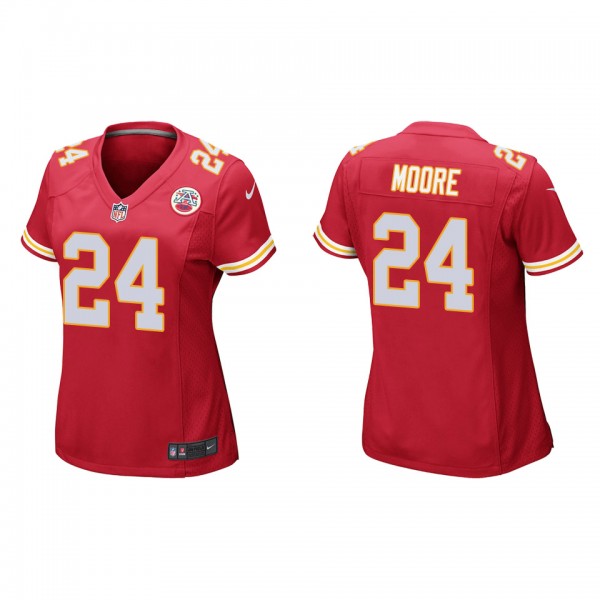Women's Kansas City Chiefs Skyy Moore Red 2022 NFL...