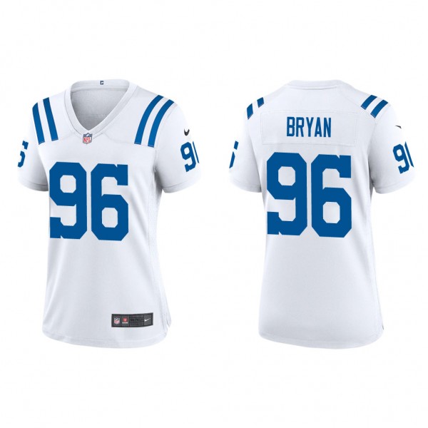 Women's Taven Bryan Indianapolis Colts White Game ...