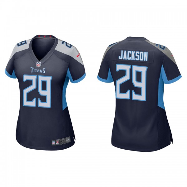 Women's Tennessee Titans Theo Jackson Navy Game Je...