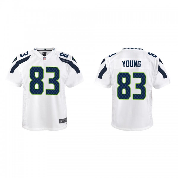 Youth Seattle Seahawks Dareke Young White Game Jer...