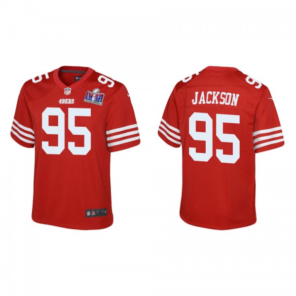 Youth Drake Jackson San Francisco 49ers Scarlet Su...