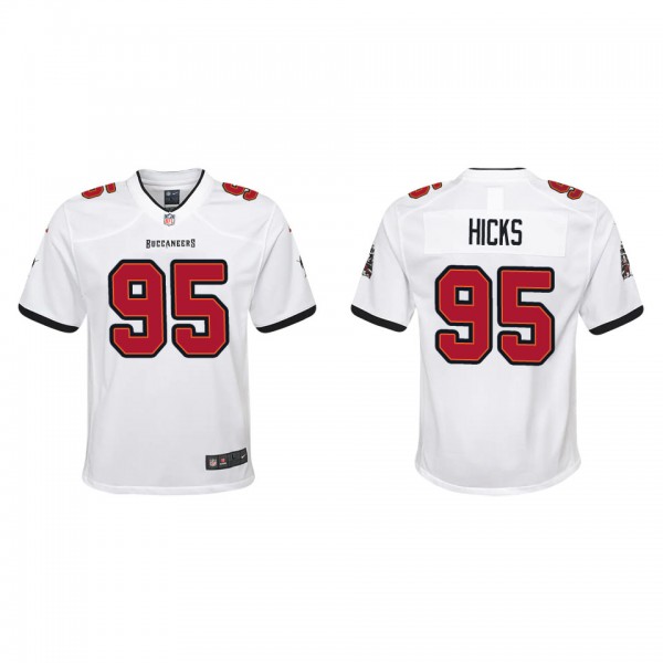 Youth Tampa Bay Buccaneers Akiem Hicks White Game ...
