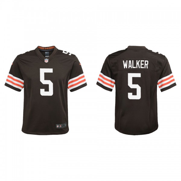 Youth Cleveland Browns Anthony Walker Brown Game J...