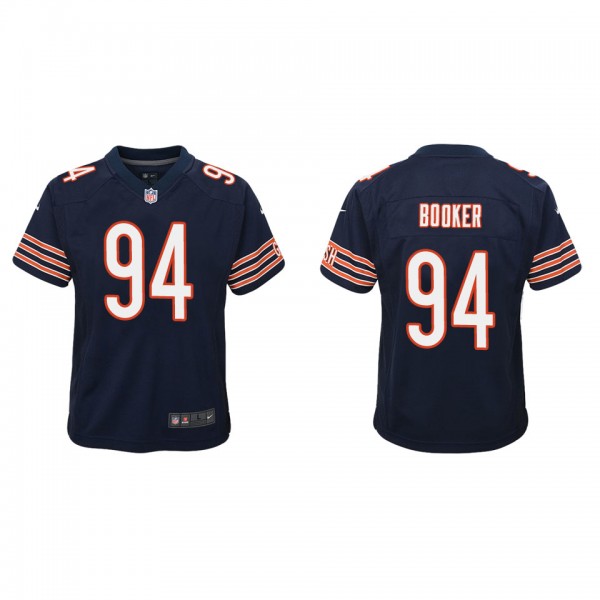 Youth Austin Booker Chicago Bears Navy Game Jersey