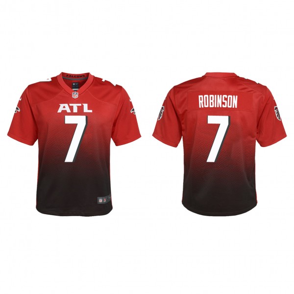 Youth Atlanta Falcons Bijan Robinson Red 2023 NFL ...