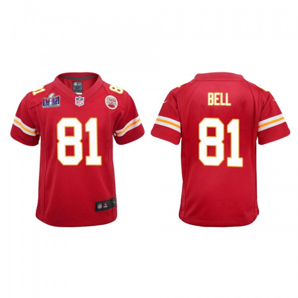 Youth Blake Bell Kansas City Chiefs Red Super Bowl...
