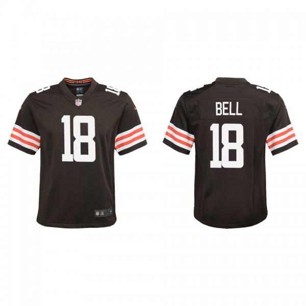 Youth Cleveland Browns David Bell Brown 2022 NFL D...