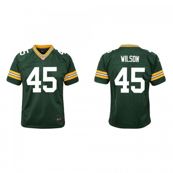 Youth Green Bay Packers Eric Wilson Green Game Jer...