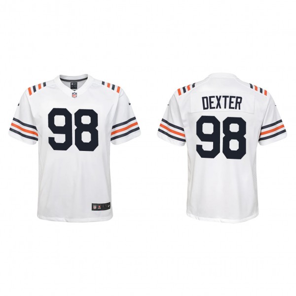 Youth Chicago Bears Gervon Dexter White 2023 NFL D...