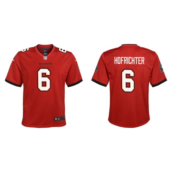 Youth Hofrichter Buccaneers Red Game Jersey