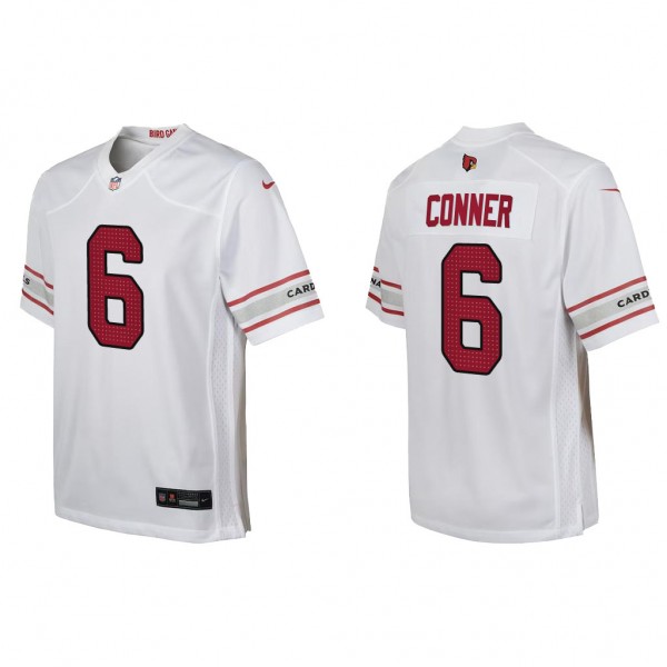 Youth Arizona Cardinals James Conner White Game Je...