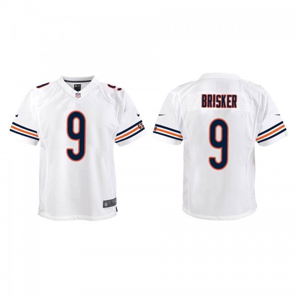 Youth Chicago Bears Jaquan Brisker White Game Jersey