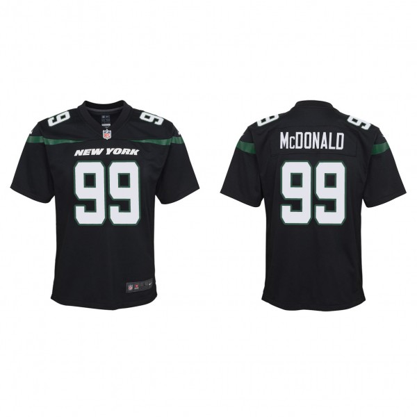 Youth New York Jets Will McDonald Black 2023 NFL D...