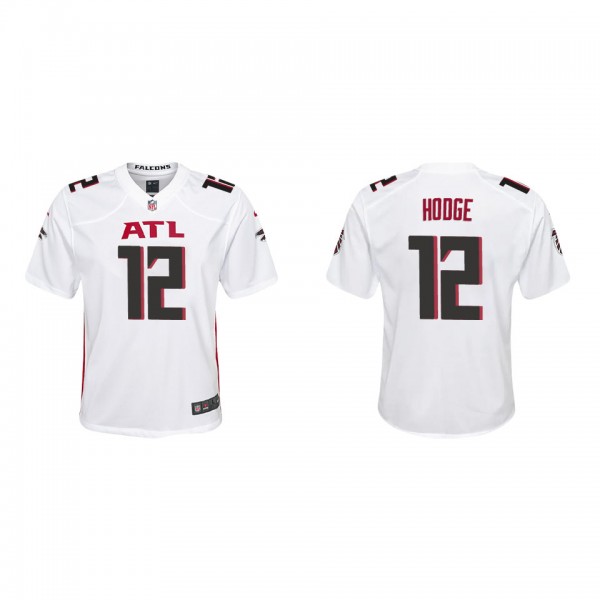 Youth Atlanta Falcons KhaDarel Hodge White Game Je...